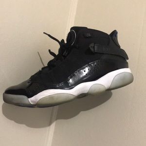 Jordan 6 ring black and blue